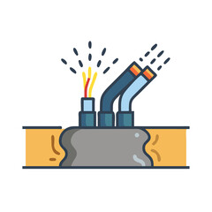  Creative Underground Cable Installation Icon