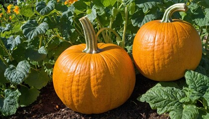 Pile of orange pumpkin
1