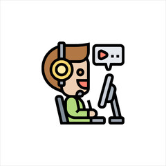 funny cartoon photographer