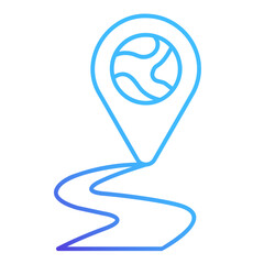 Pin Destination Gradient