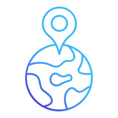 Location Maps Gradient