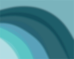 A softly blurred, abstract background.  Shades of teal, light teal, and a darker teal blend together in overlapping, curved shapes.