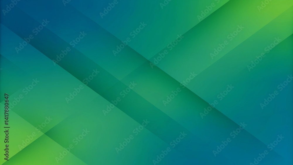 Aufkleber Green abstract geometric scratches background lines, modern digital texture pattern design with futuristic elements in motion, ideal for tech themes, wallpapers, and creative projects