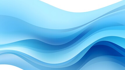 Blue Gradient Abstract Background Stock Vector Cartoon Illustration Design Element