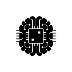 creative details Microchip icon Vector Illustration