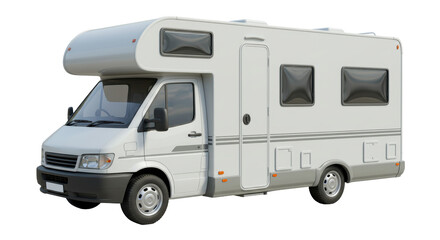 Isolated Camper Van for Vacation Travel