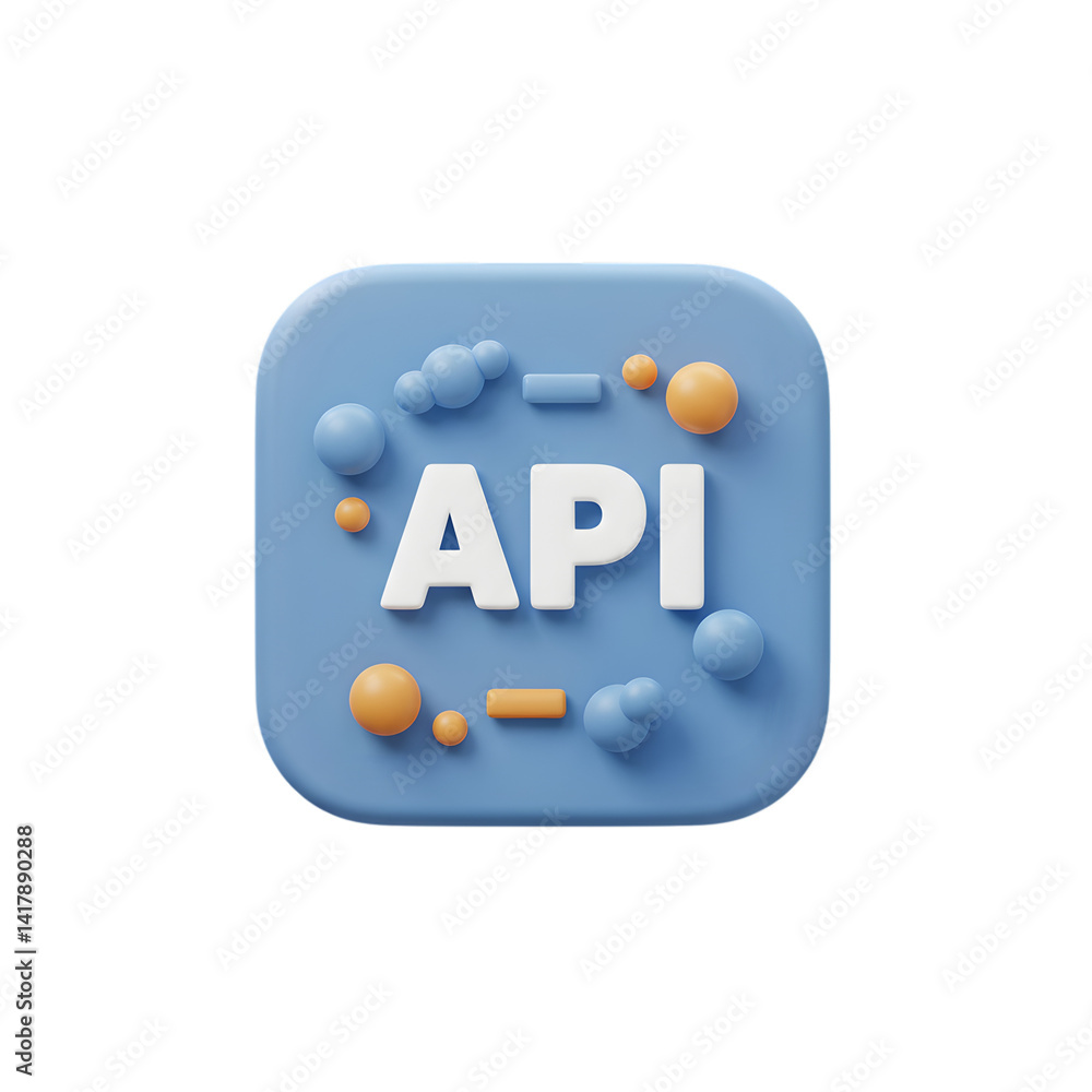 Poster create stunning api icons with transparent backgrounds