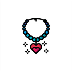 heart shaped necklace