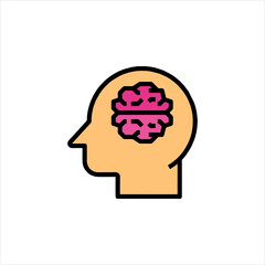 human head silhouette