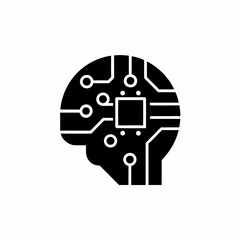 creative details Circuit board icon Vector Illustration
