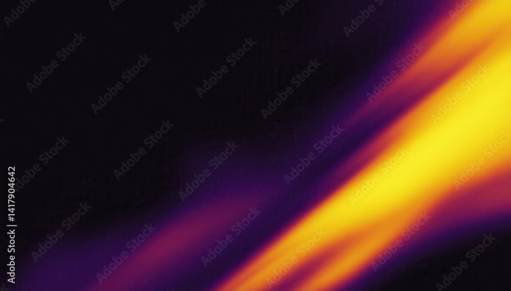 Aufkleber thermal flame abstract in infrared color palette with black background vivid heat visualization for 