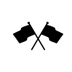Crossed flags icon