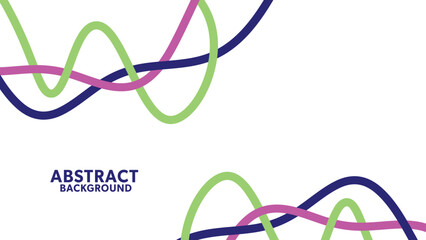 Abstract background with multicolored wavy lines  for various creative project, including banner, poster, wallpaper, and template.