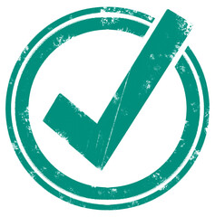 Checkmark Label Stamp