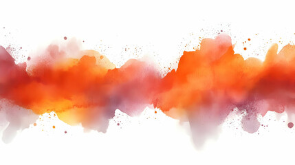 Abstract Orange Red Purple Watercolor Background Texture
