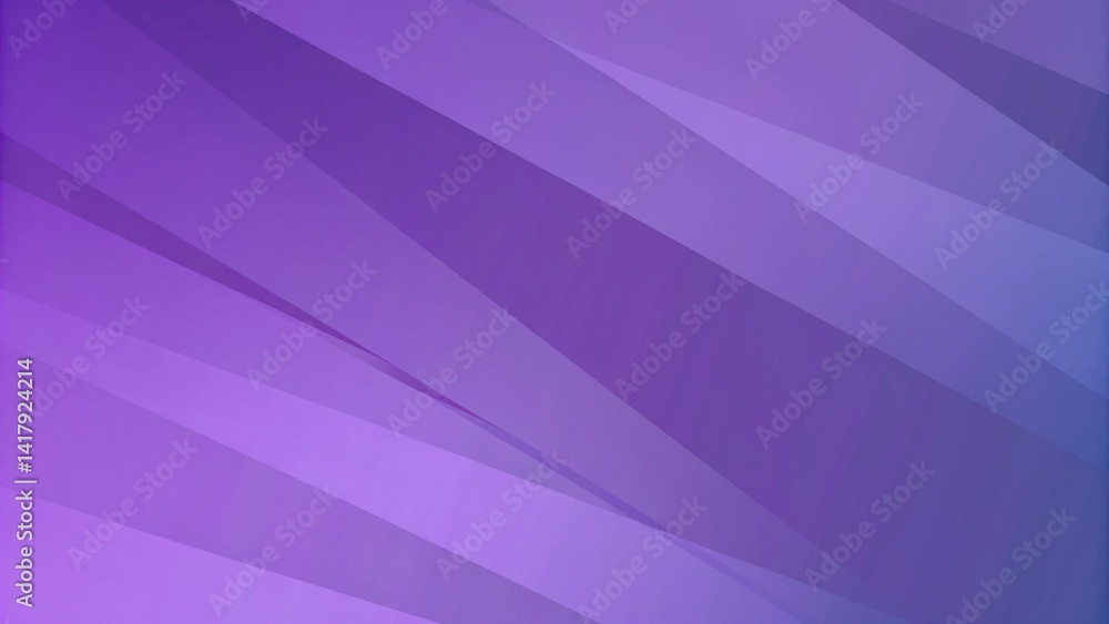 Aufkleber abstract purple background with white transparent layers, modern texture design for digital wallpape