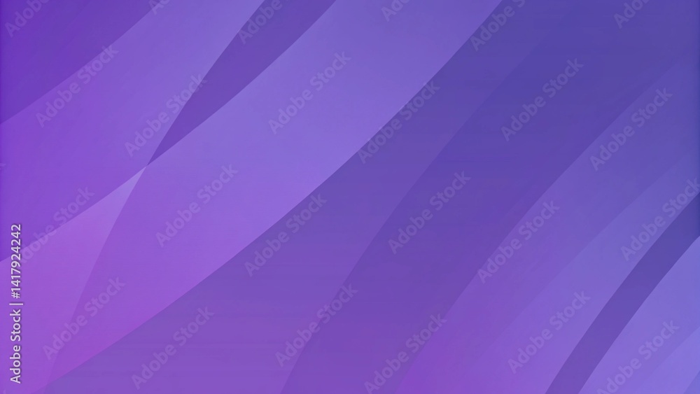 Poster abstract purple background with white transparent layers, modern texture design for digital wallpape