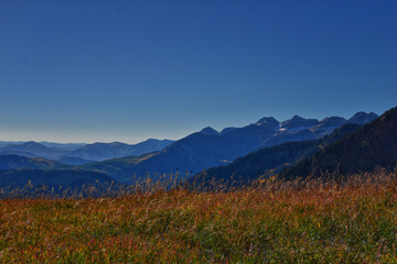 Box Elder Peak hiking views from trail, American Fork Canyon. Lone Peak, Mt Timpanogos, Wasatch...