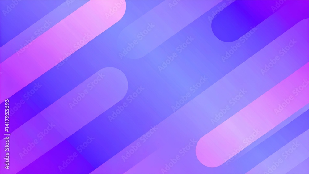 Aufkleber Modern gradient purple pink abstract design background. Vector abstract graphic design pattern presentation. Design for presentation design. Vibrant, stylish, minimal, colorful digital layout.