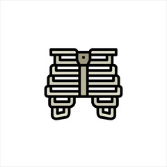 3d graphic of a creative idea symbol made of many spheres