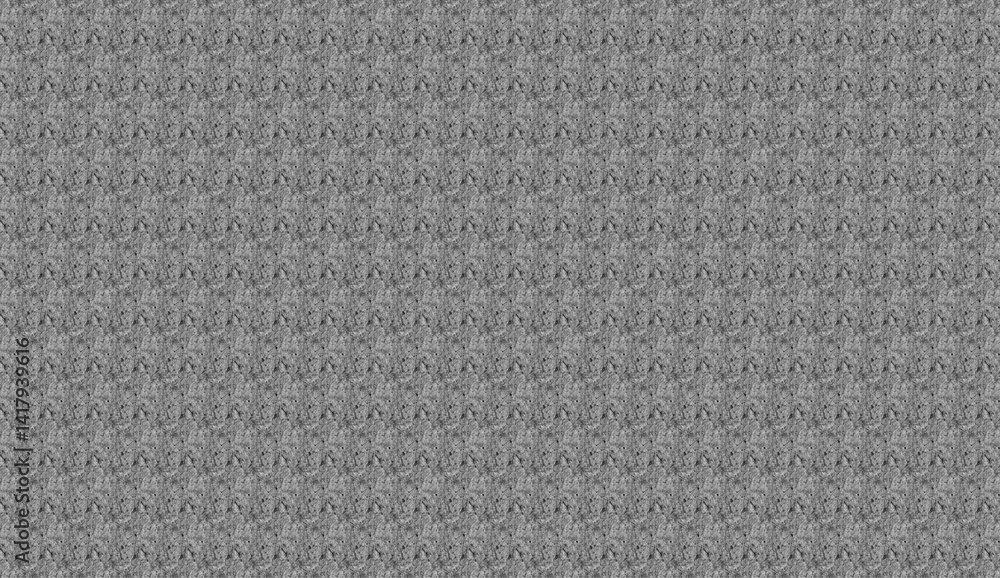 Poster Gray static noise forming geometric abstract pattern, serving as minimalist background texture