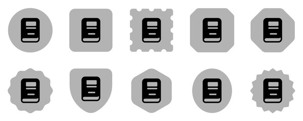 Editable book, notebook, texbook vector icon. Education, literature, stationery. Part of a big icon set family. Perfect for web and app interfaces, presentations, infographics, etc