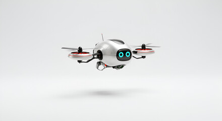 Tiny Flying Robot With Subtle Shadow