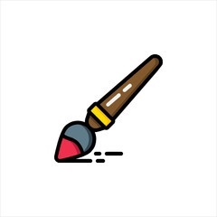 vector illustration of a pencil