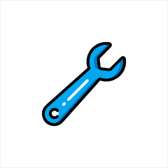 wrench and screwdriver