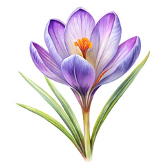 Fototapeta premium White Background Foxglove Floral Design