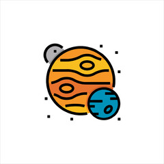 vector illustration of an abstract background