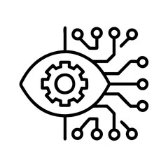 Eye gear machine learning ai artificial intelligence vision technology innovation future tech data