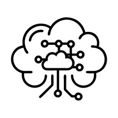 Cloud computing network data storage technology system server information internet service connection