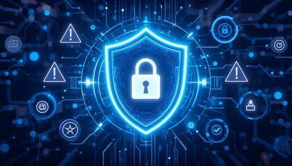 Cyber security Shield Interface