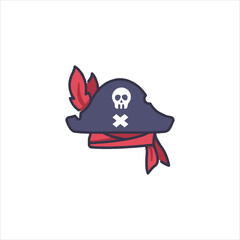 pirate skull and crossbones