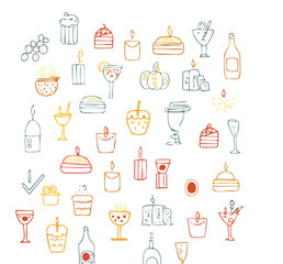 Colorful and Artistic Arrow Designs: Various Directional Styles"
