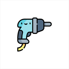 vector illustration of an electric plug