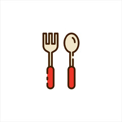 spoon and fork