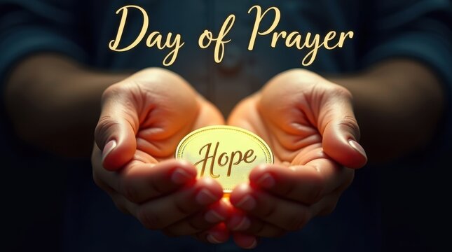 Day of prayer embracing hope and unity in spiritual reflection community gatherings peaceful environment