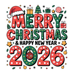 Merry Christmas and Happy New Year 2026