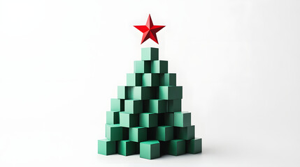 Minimalist style Christmas,Christmas, decoration, Christmas tree,holiday, xmas,winter, decorations,celebration, presents,gift, Santa Claus,ornaments,december,seasonal,art,happy,new year