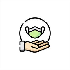 green apple on the book