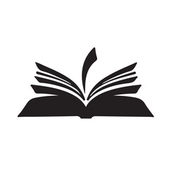 open book vector illustration