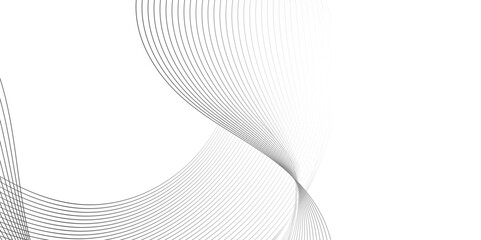  Geometric design used for parallel lines pattern and Digital landscape for presentations.Abstract White and black wavy lines and geometric design and modern grid background. background 
