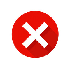 Obraz premium red cross icon