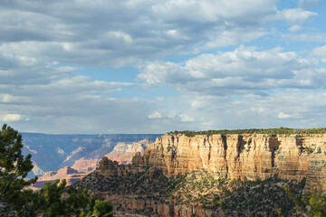 View from the South Rim at Grand Canyon National Park, Arizona