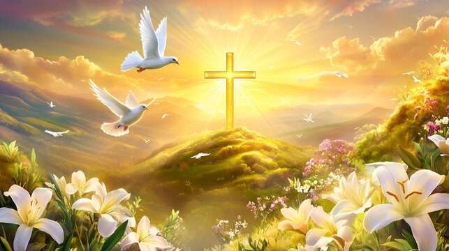 cross in the sky