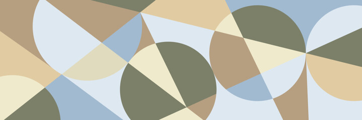 Colorful design of abstract geometric shapes. A template for screensavers, wallpapers, banners, textures, and textiles. The idea of interior design and creativity