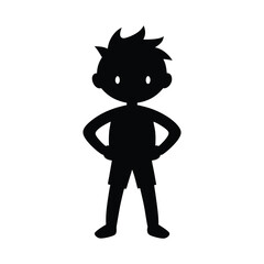 3d little human cartoon character  illustration