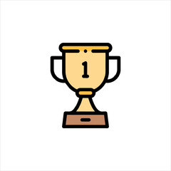 gold trophy cup